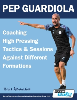 Pep Guardiola Coaching High Pressing Tactics and Sessions book cover