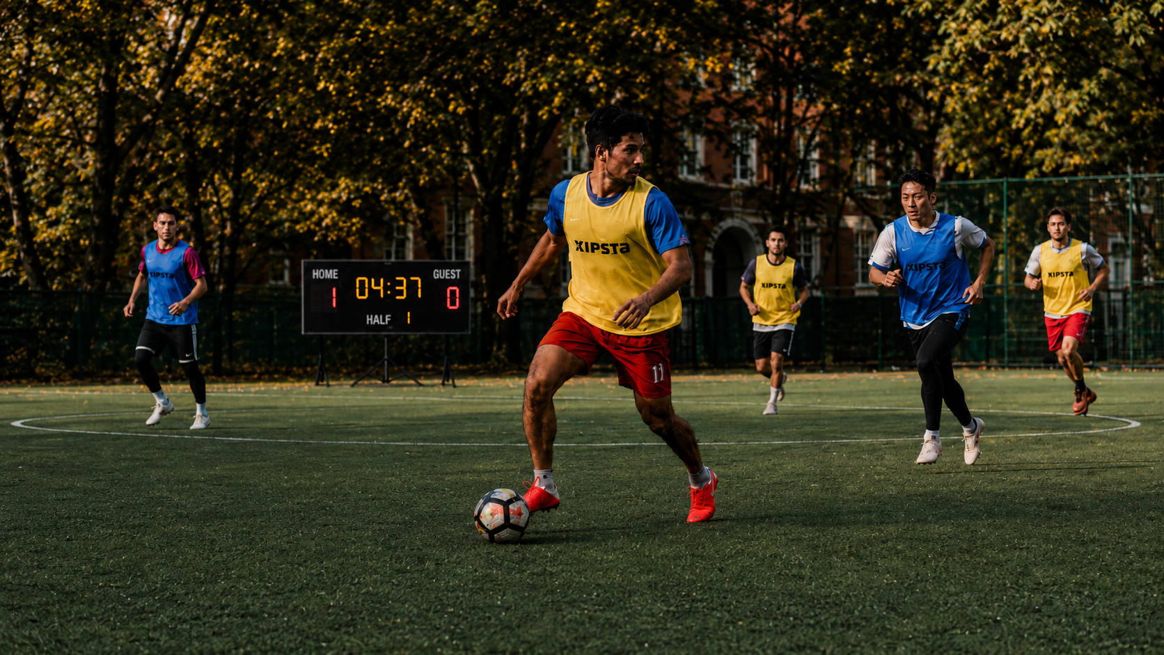 Kickabout with possession - Run the clock
